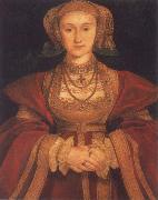 Hans holbein the younger Portrait of Anne of Clevers,Queen of England oil painting picture wholesale